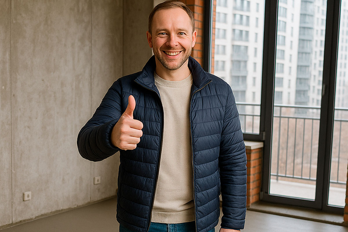 Стяжка пола на объекте в новостройке